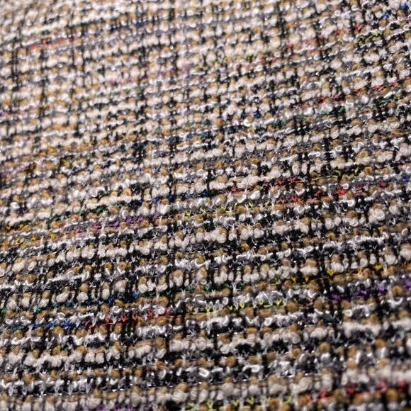 ISAAC MIZRAHI LIVE! Boucle Tweed Bomber Jacket NWT Size 3XL