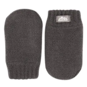 Jan & Jul Knit Mittens - Dark Grey