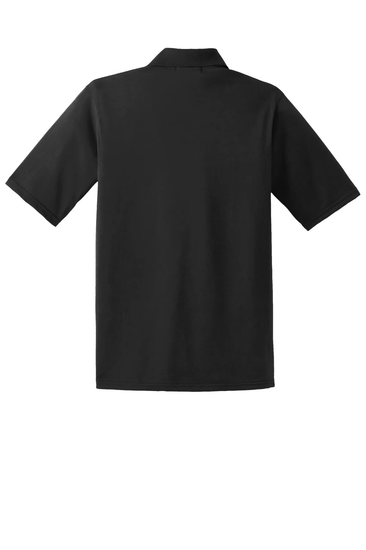 Jerzees Dri-Power Pocket Sport Shirt. 436MP Black