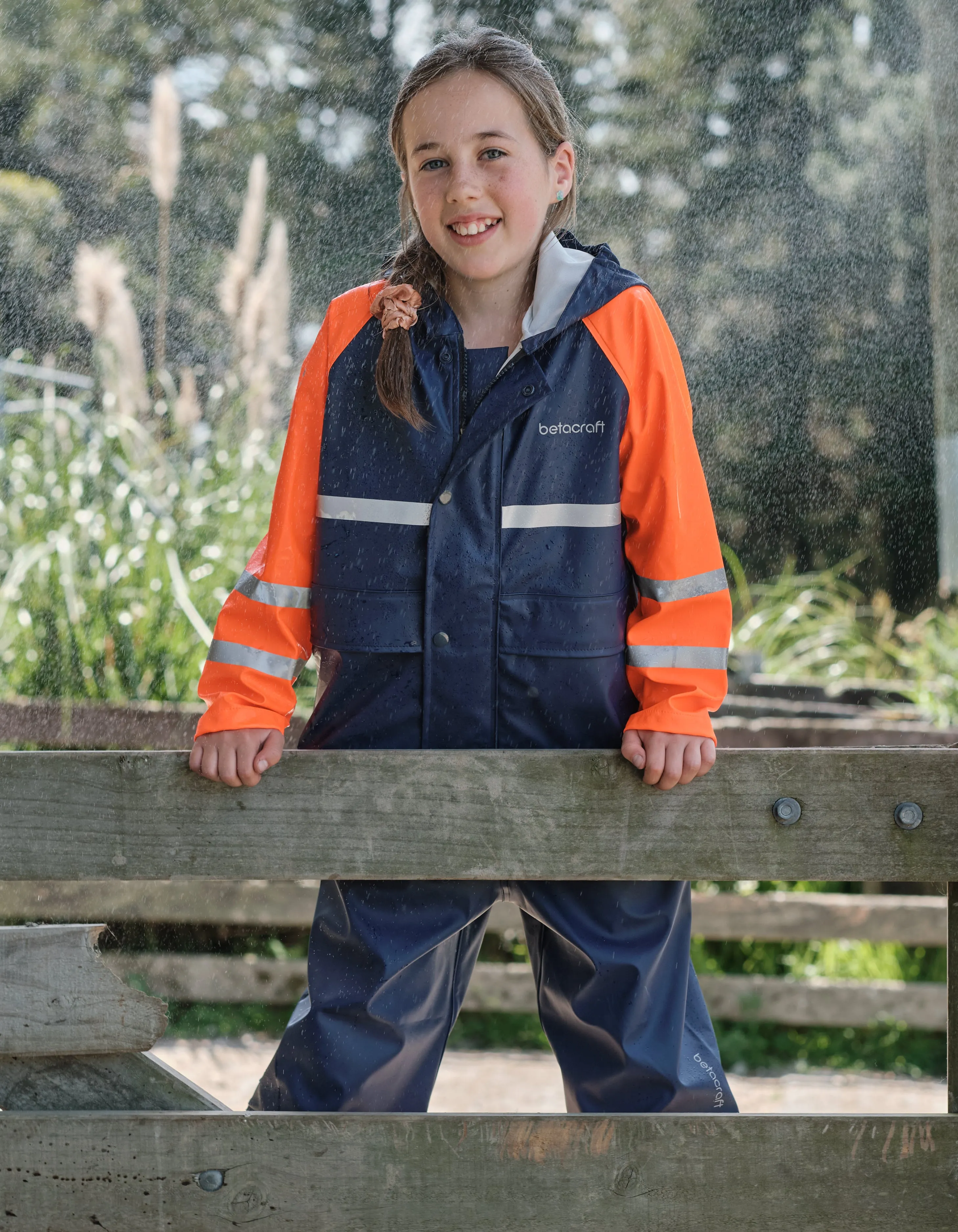 Juniors Tuffbak Parka Orange