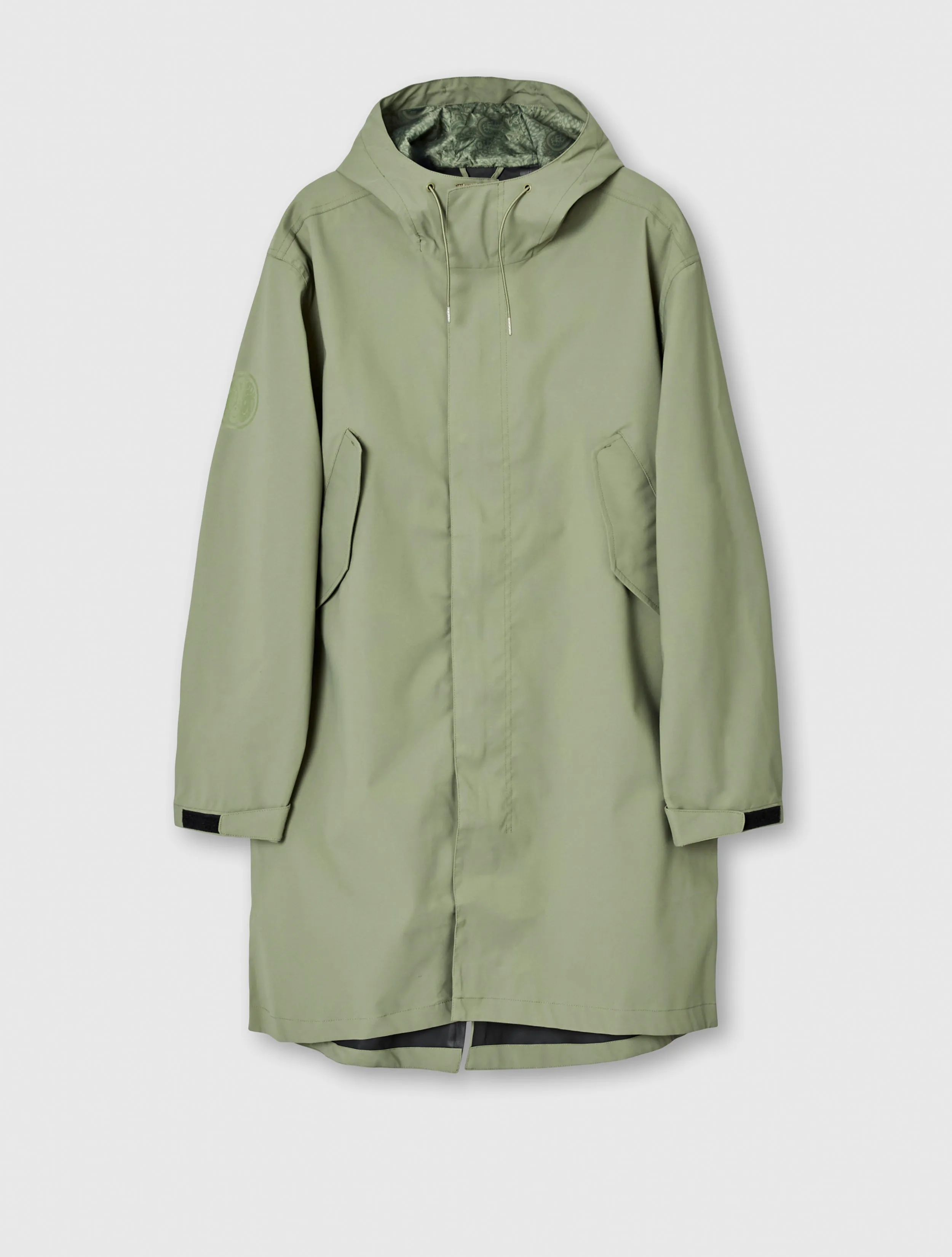 Khaki Whiteley Seam Sealed Parka