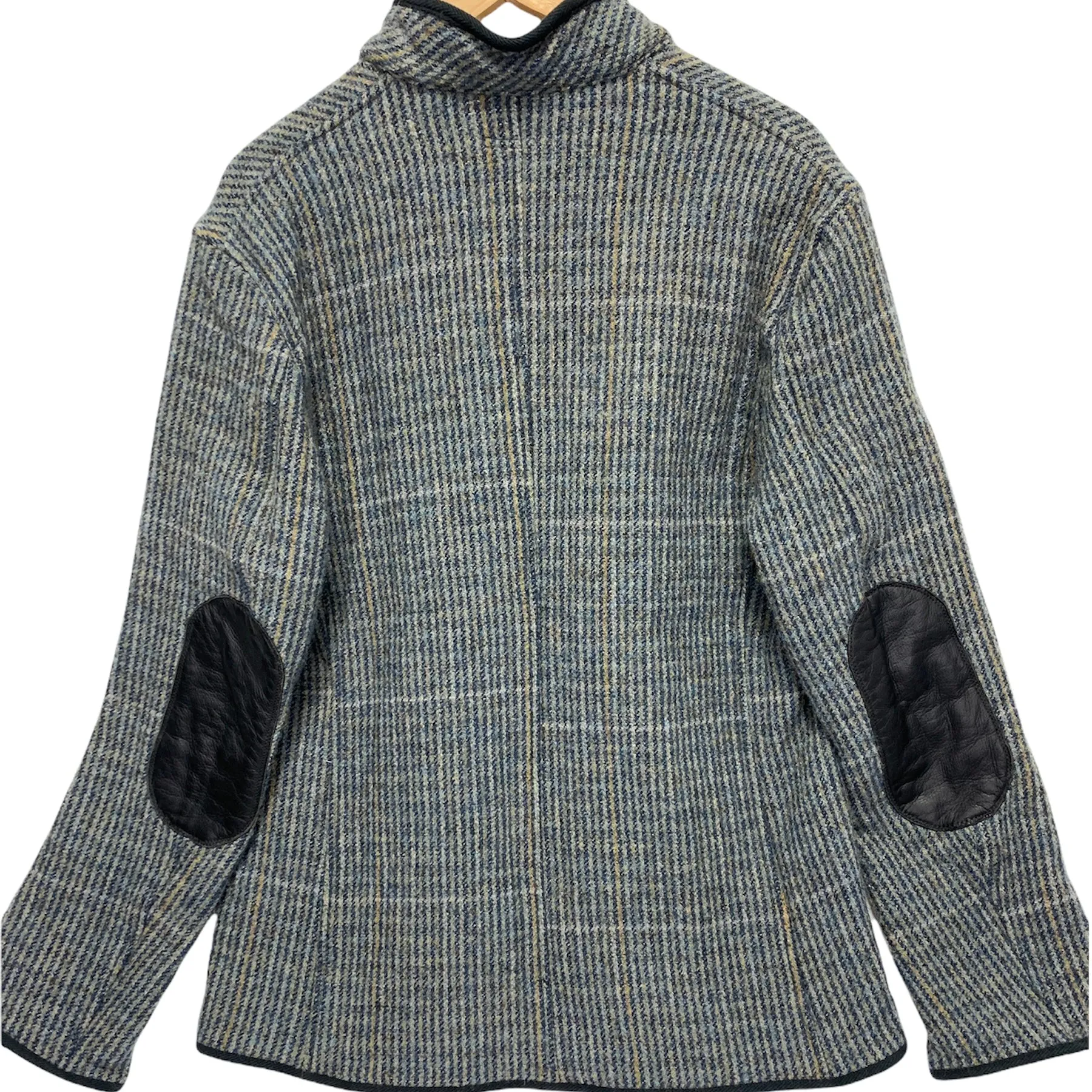 [L] Kapital Fleece Snap Button 3 Button Jacket Navy