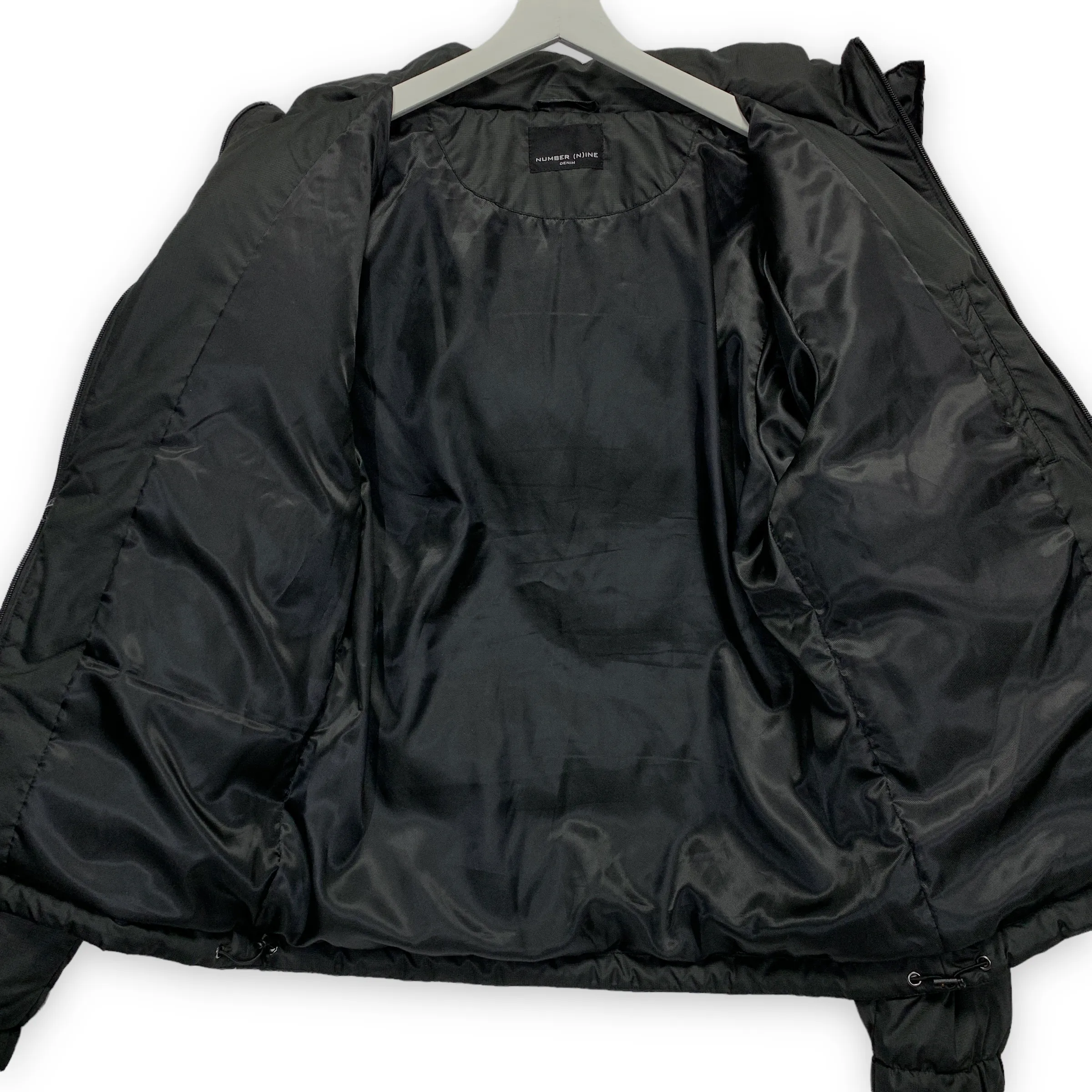 [L] Number Nine Ripstop Nylon Down Puffer Jacket