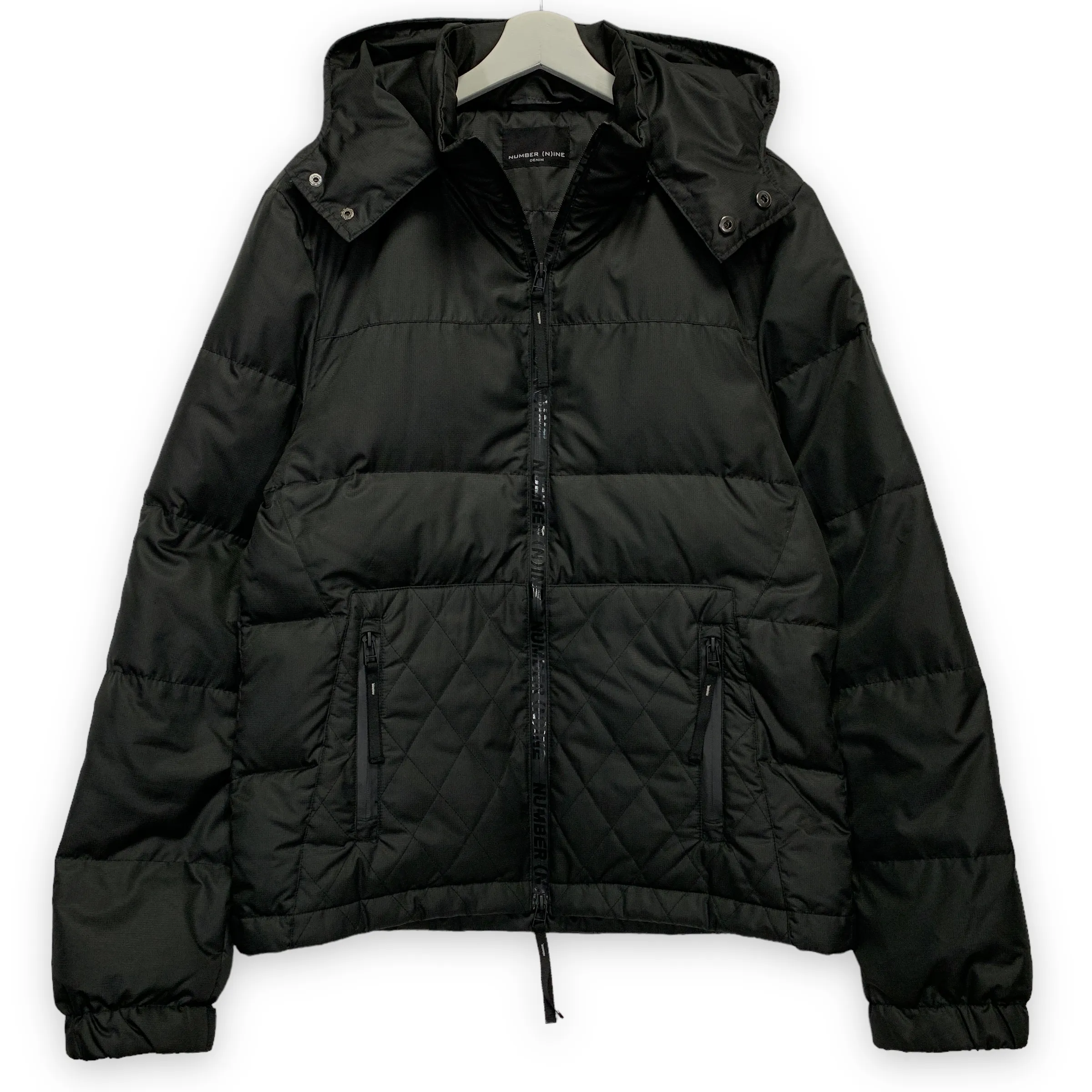 [L] Number Nine Ripstop Nylon Down Puffer Jacket