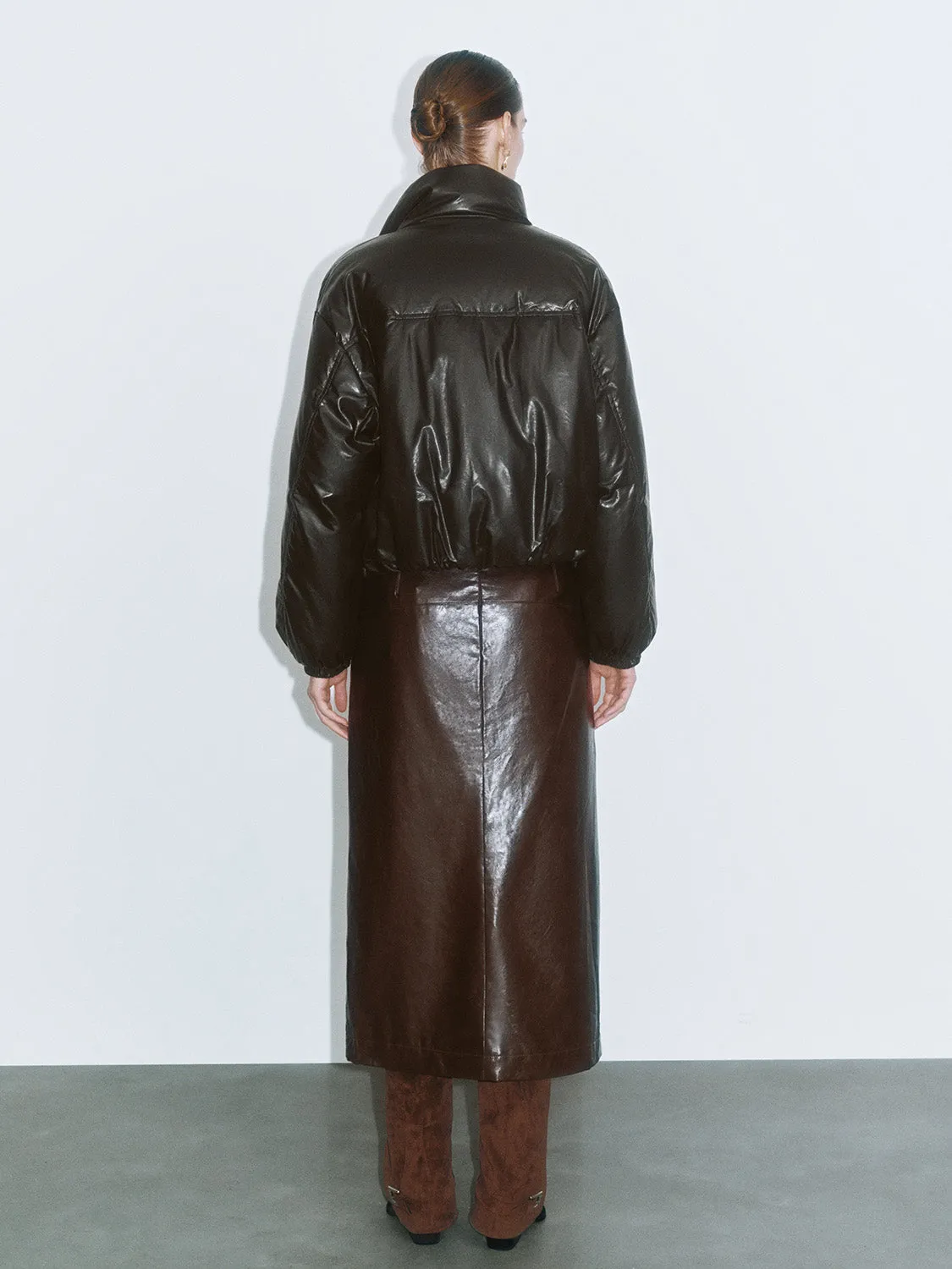 Leather Down Outerwear