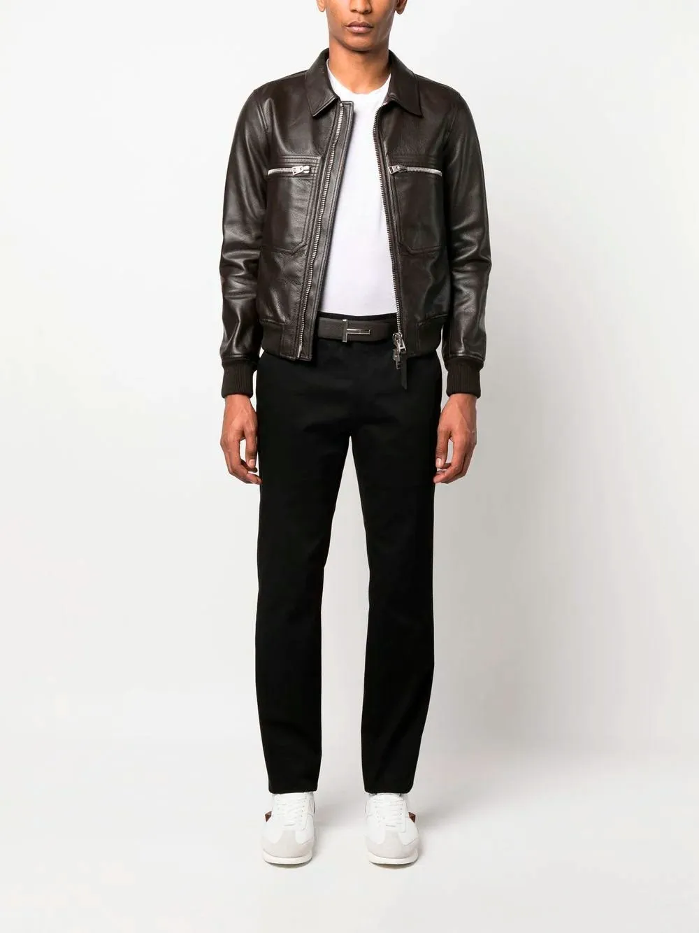 Leather jacket