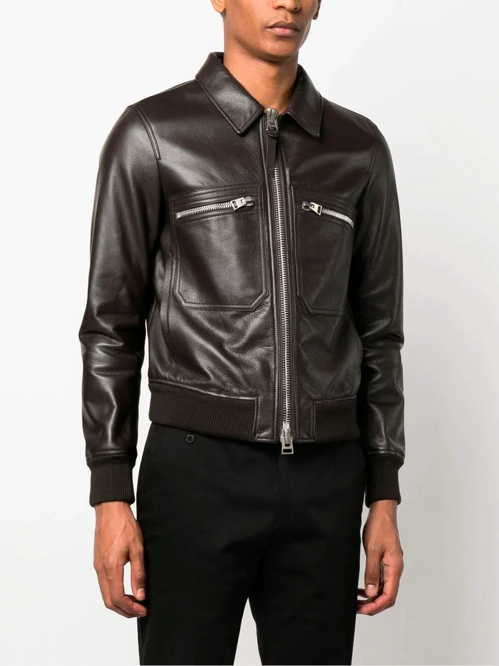 Leather jacket
