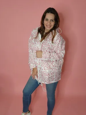 Leopard Parka (Pink)