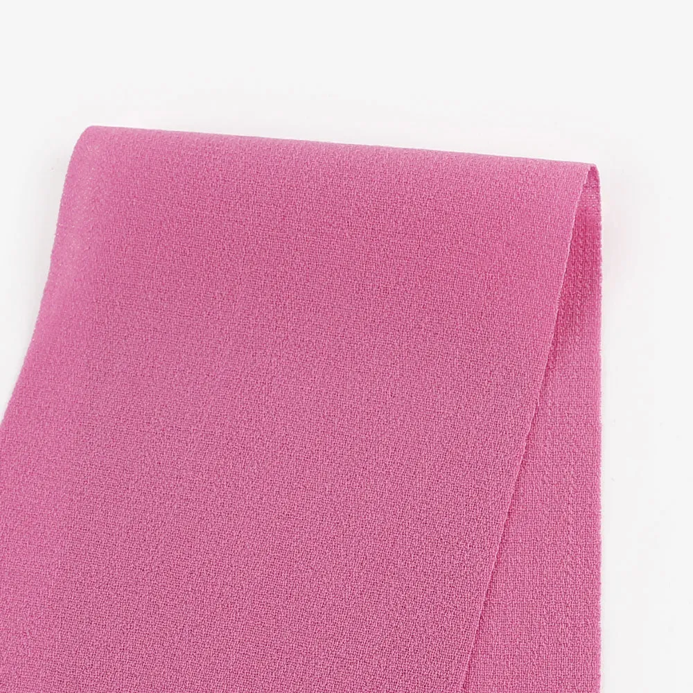 Light Pure Wool Crepe - Sweet Pea (remnant)