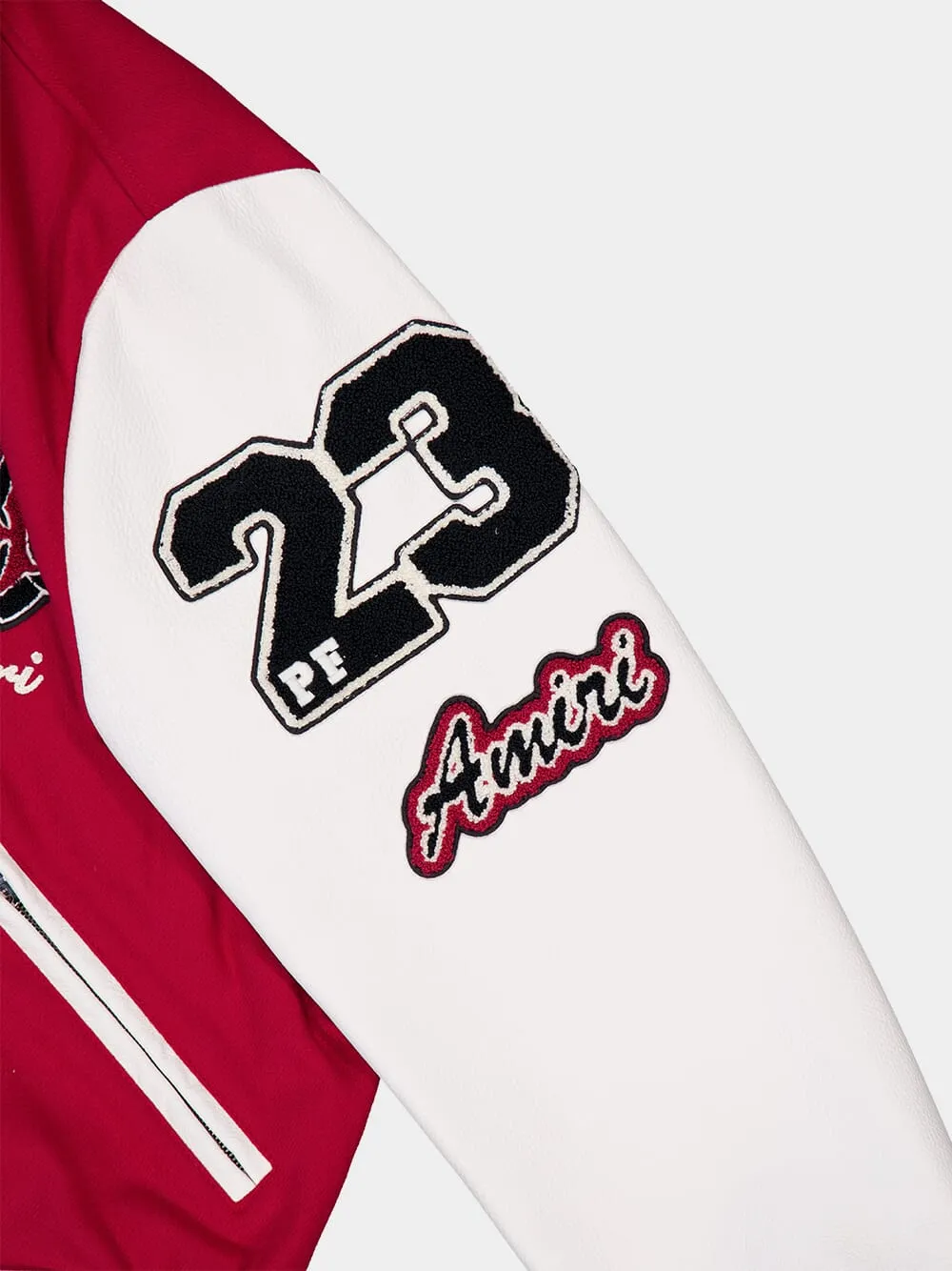Logo-Patch Varsity Vintage Bomber Jacket