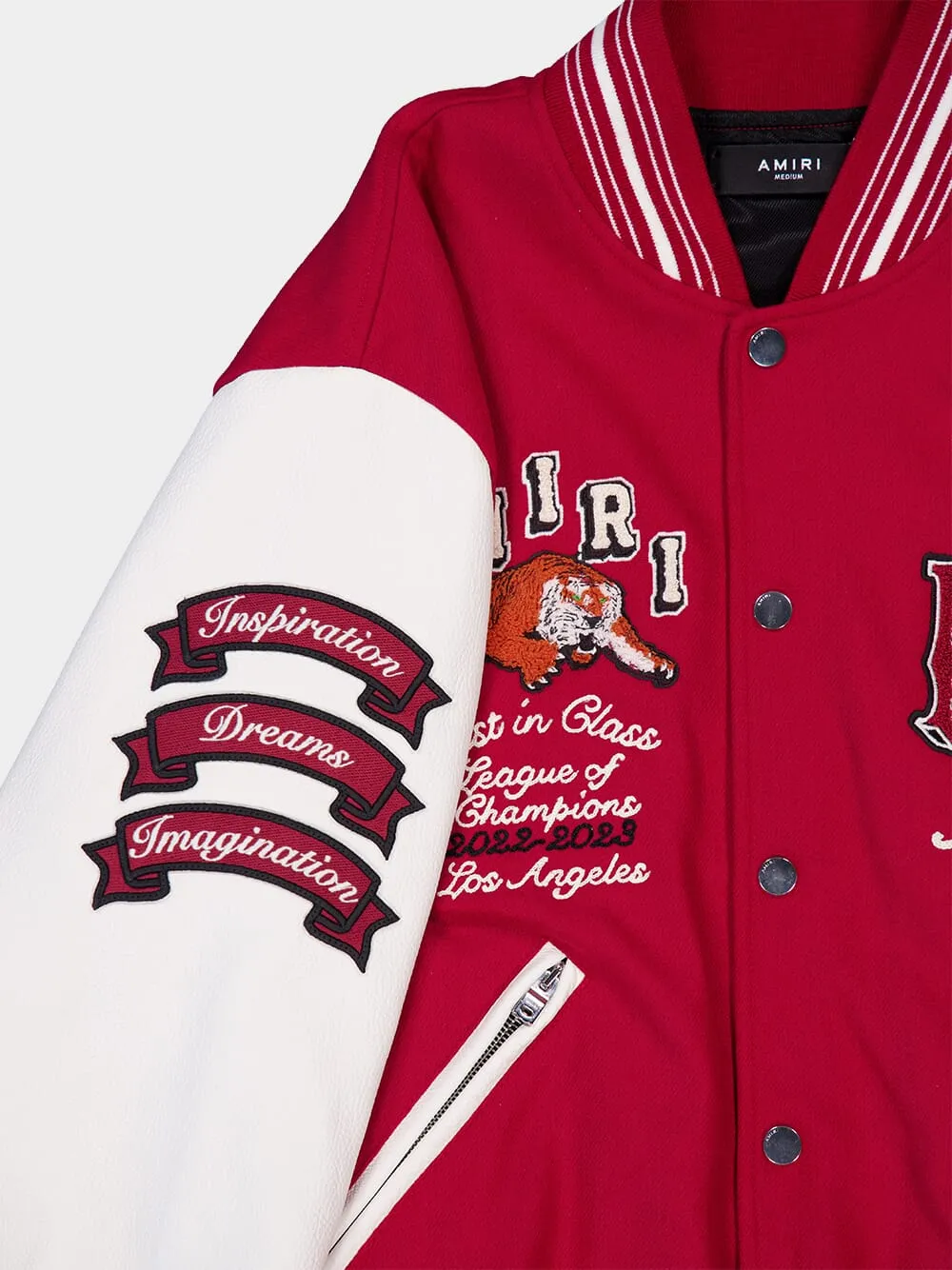 Logo-Patch Varsity Vintage Bomber Jacket