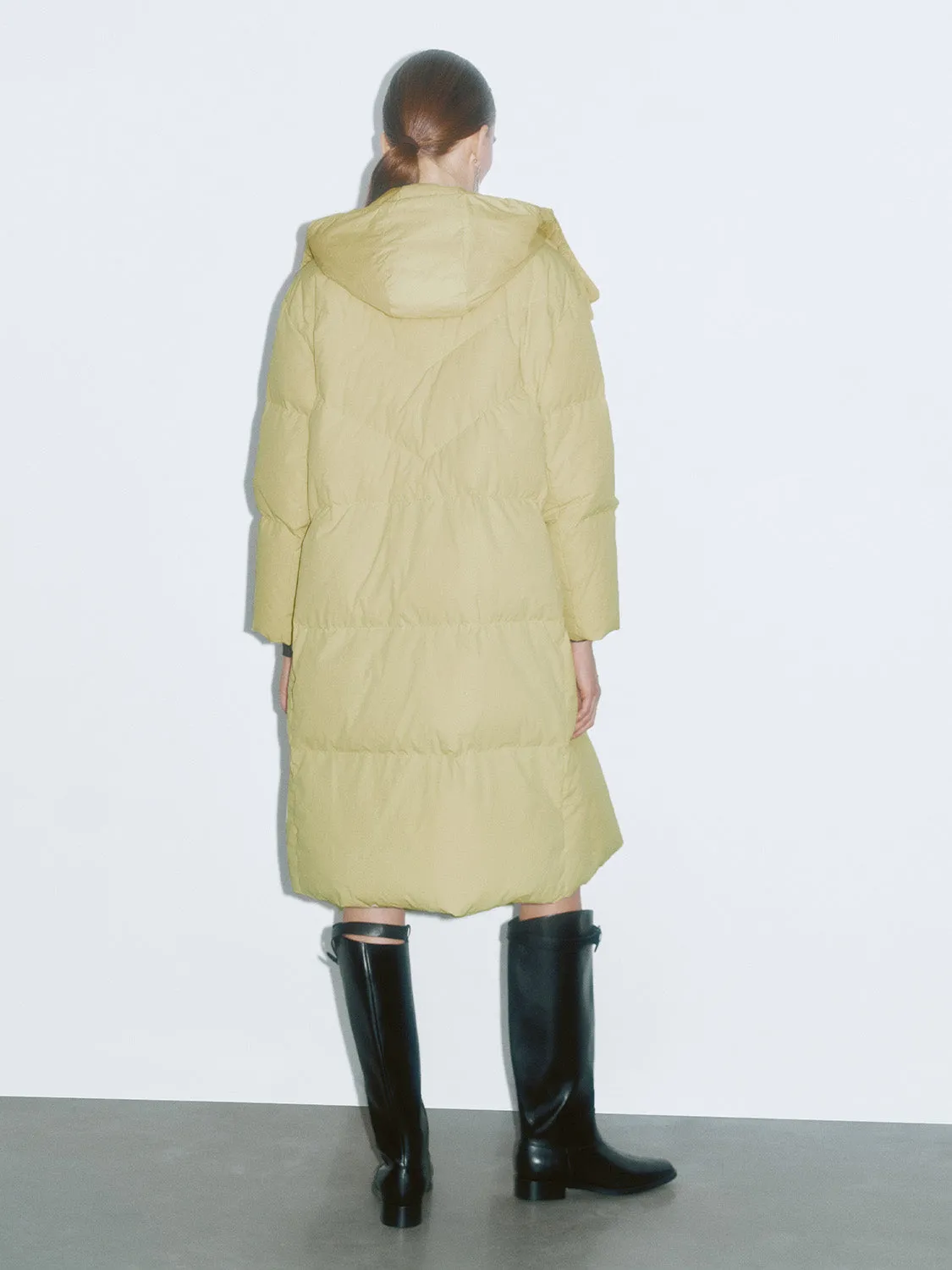 Long Padded Down Outerwear
