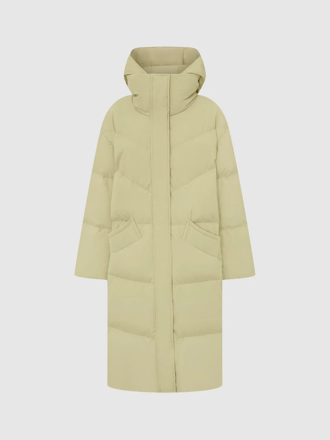 Long Padded Down Outerwear