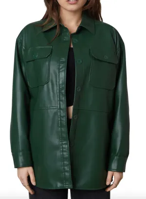 Long Sleeve Button Down Shacket