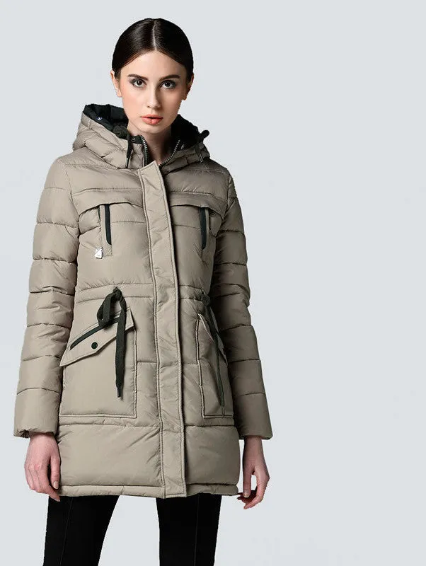 Long Winter Brand Fashion Clothing Jacket And Girls Plus Size Women Trendy Parka