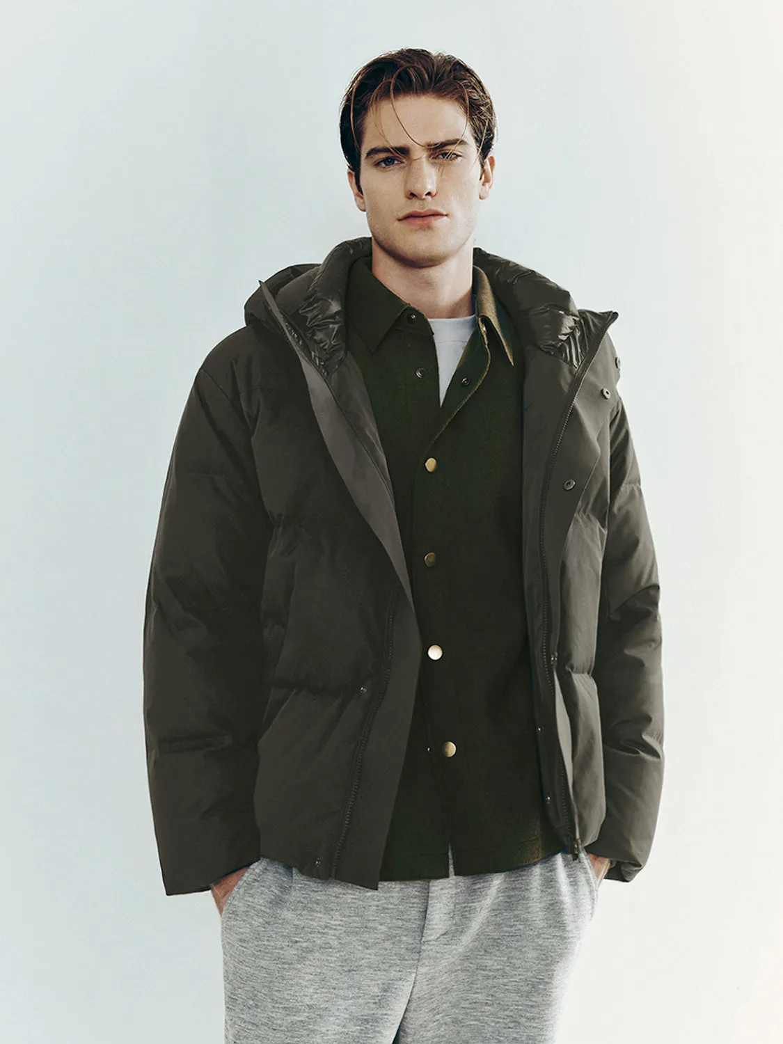 Loose Padded Down Outerwear
