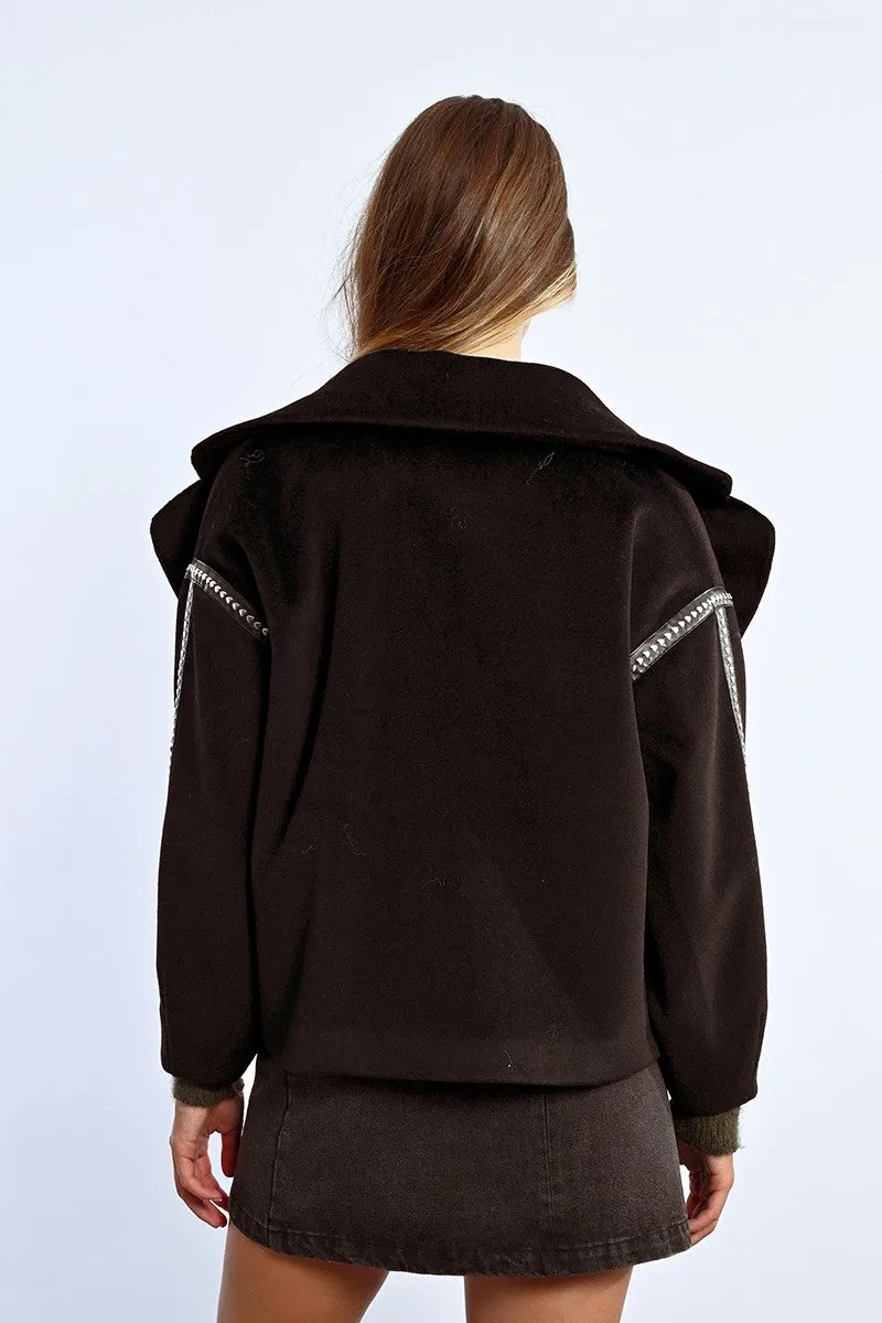 LOOSE SHORT COAT