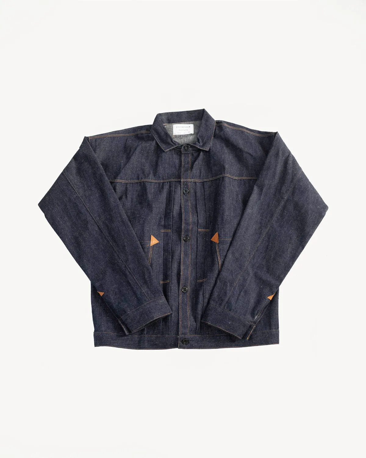 Lot 2214 - Greenebaum Leather Bound Blouse - Indigo