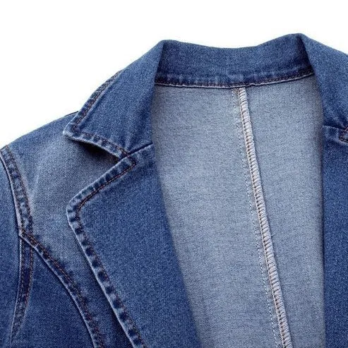 Lucie Classic Denim Blazer