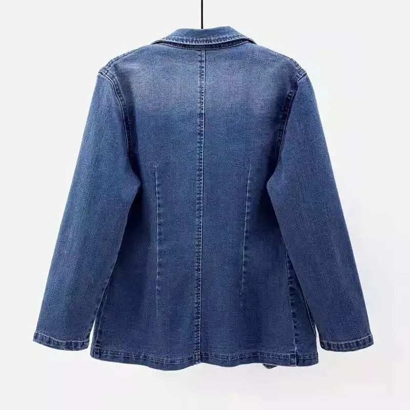 Lucie Classic Denim Blazer