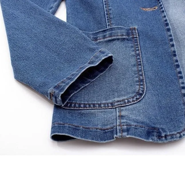 Lucie Classic Denim Blazer