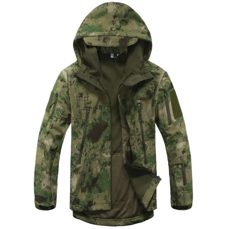 Lurker Shark Skin Soft Shell V4 Outdoors Military Tactical Jacket Men Waterproof Windproof Coat Hunter Camouflage Army Clothing