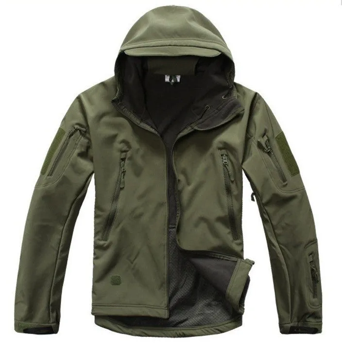 Lurker Shark Skin Soft Shell V4 Outdoors Military Tactical Jacket Men Waterproof Windproof Coat Hunter Camouflage Army Clothing