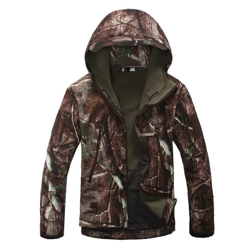 Lurker Shark Skin Soft Shell V4 Outdoors Military Tactical Jacket Men Waterproof Windproof Coat Hunter Camouflage Army Clothing