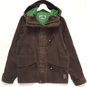 [M] A Bathing Ape Bape Corduroy Snowboard Jacket