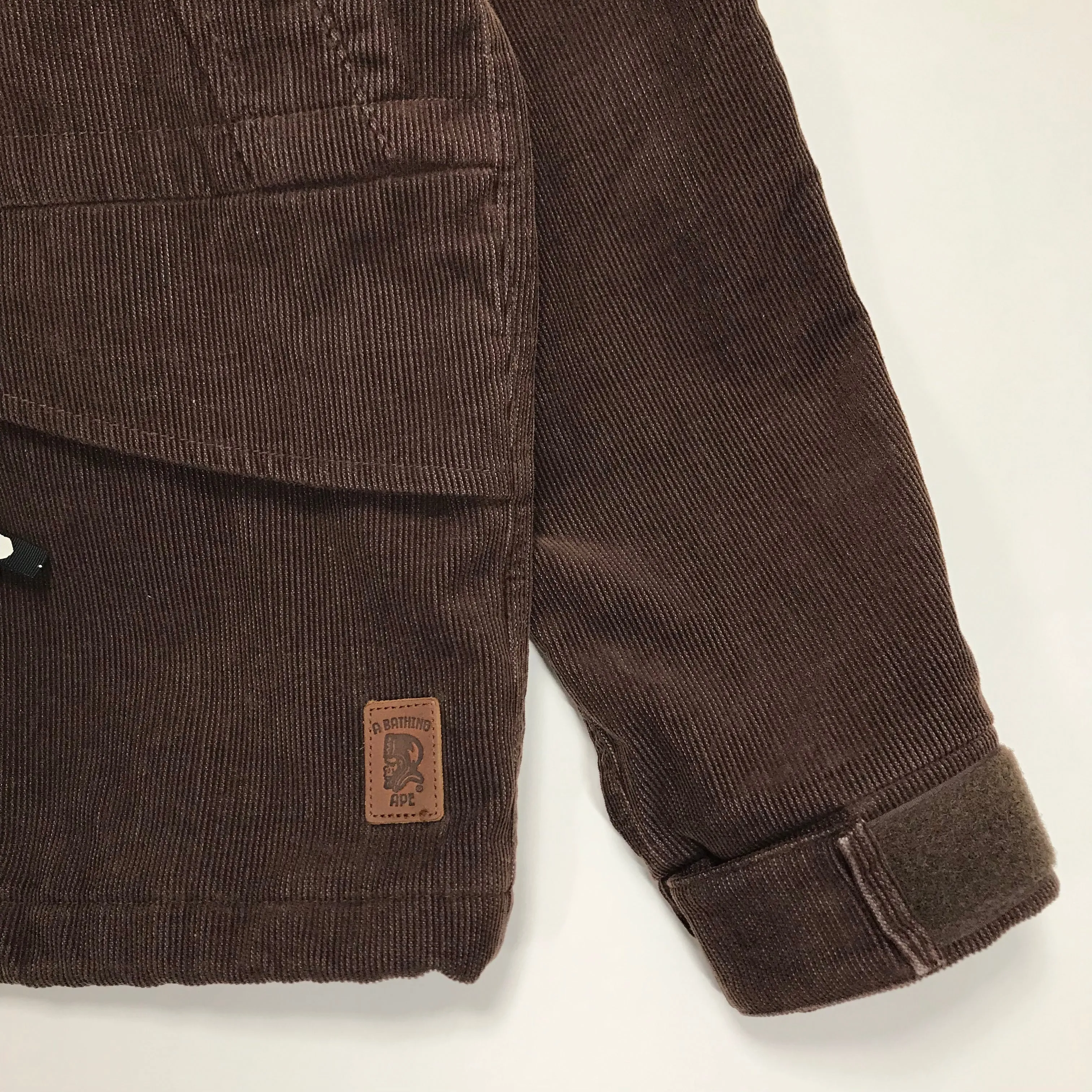 [M] A Bathing Ape Bape Corduroy Snowboard Jacket