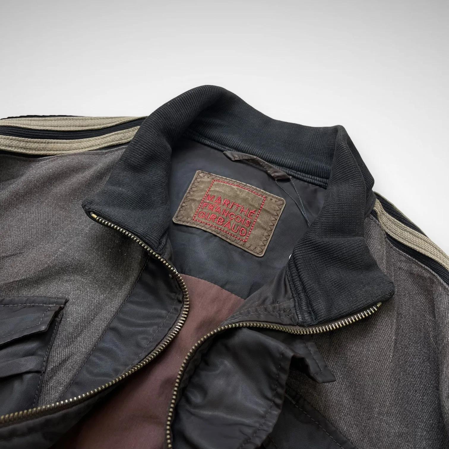 M F Girbaud Nylon Bomber Jacket (2000s)