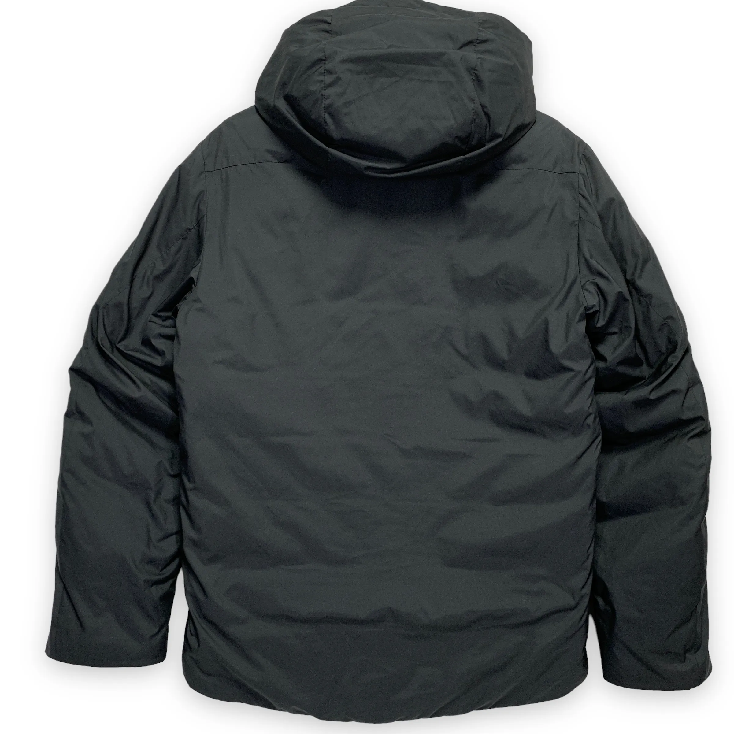 [M] Number Nine Logo Down Puffer Jacket Charcoal