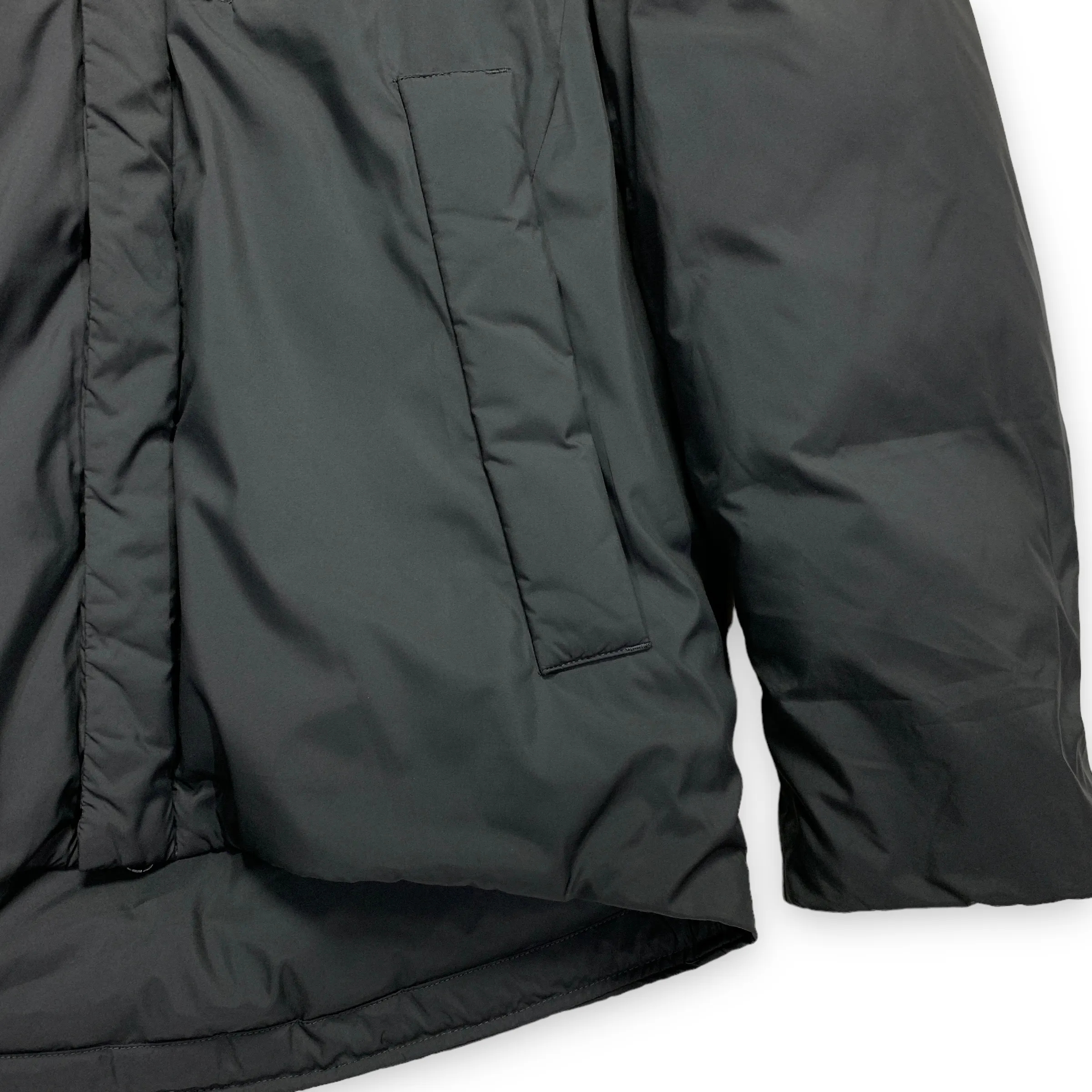 [M] Number Nine Logo Down Puffer Jacket Charcoal