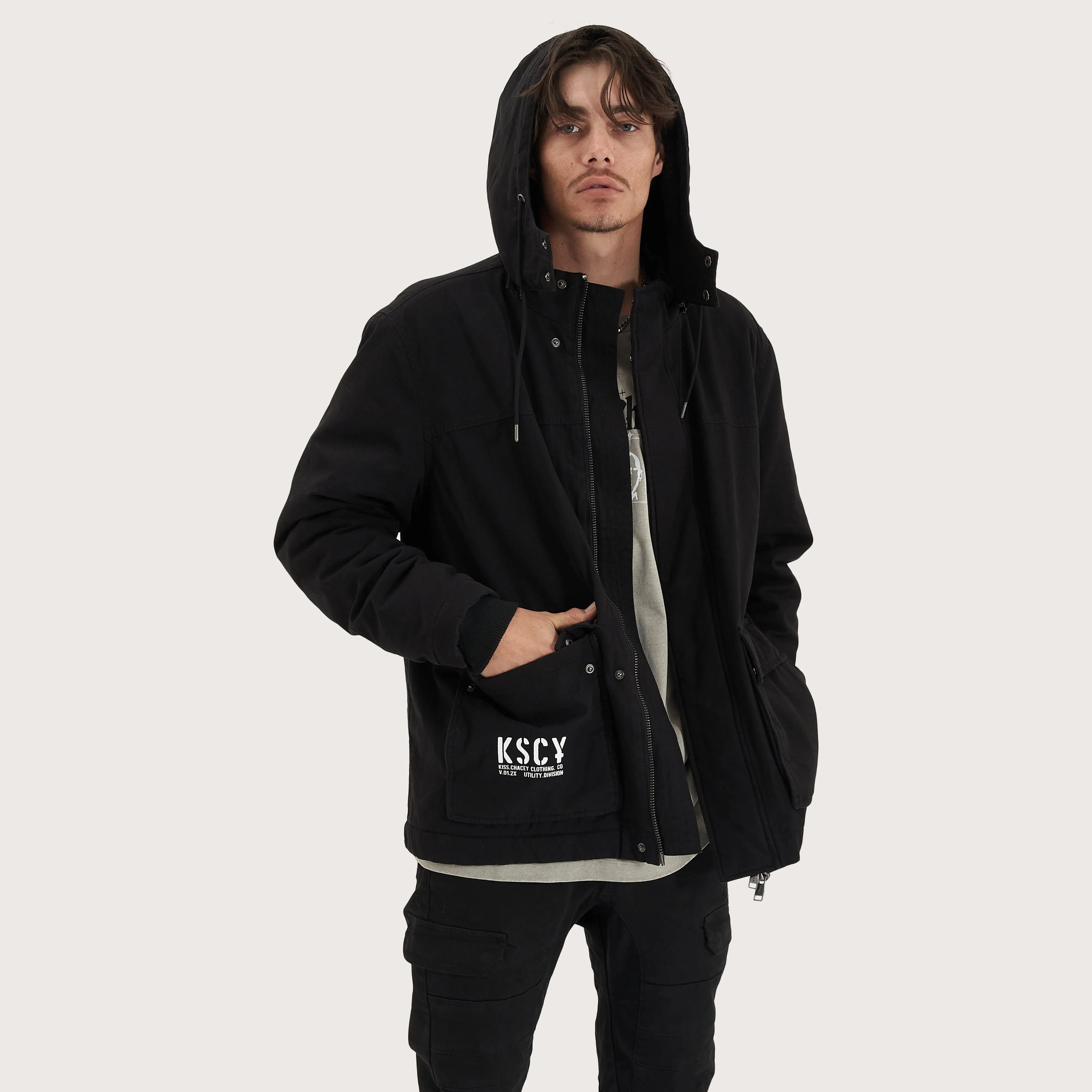 Maelstrom Parka Jacket Black