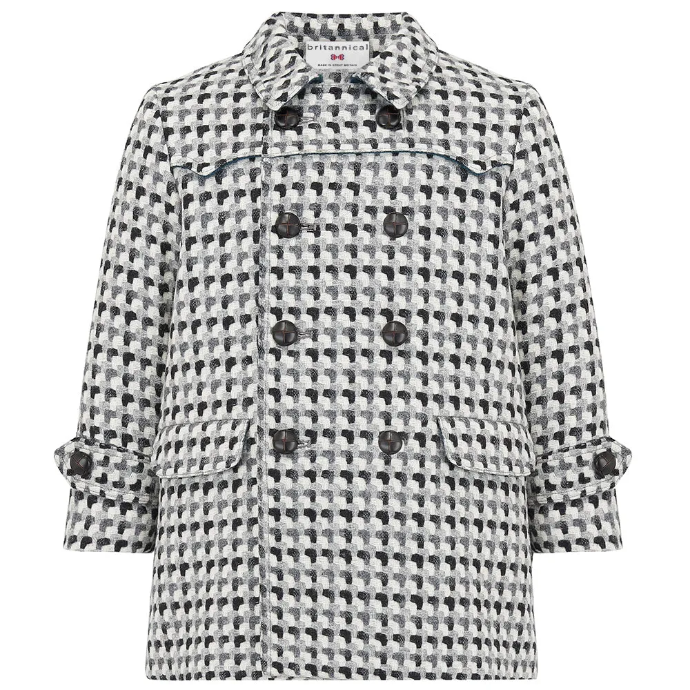 Marylebone Girls Pea Coat - Baker Street