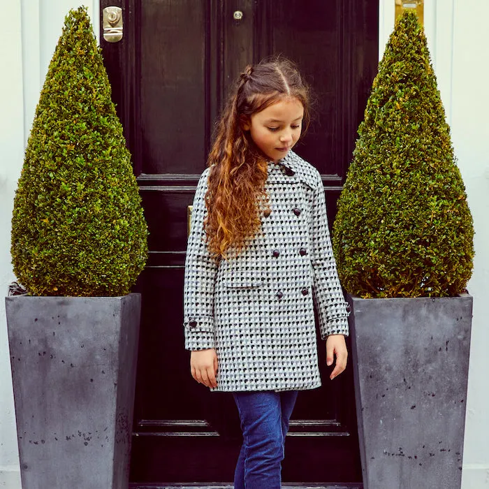 Marylebone Girls Pea Coat - Baker Street