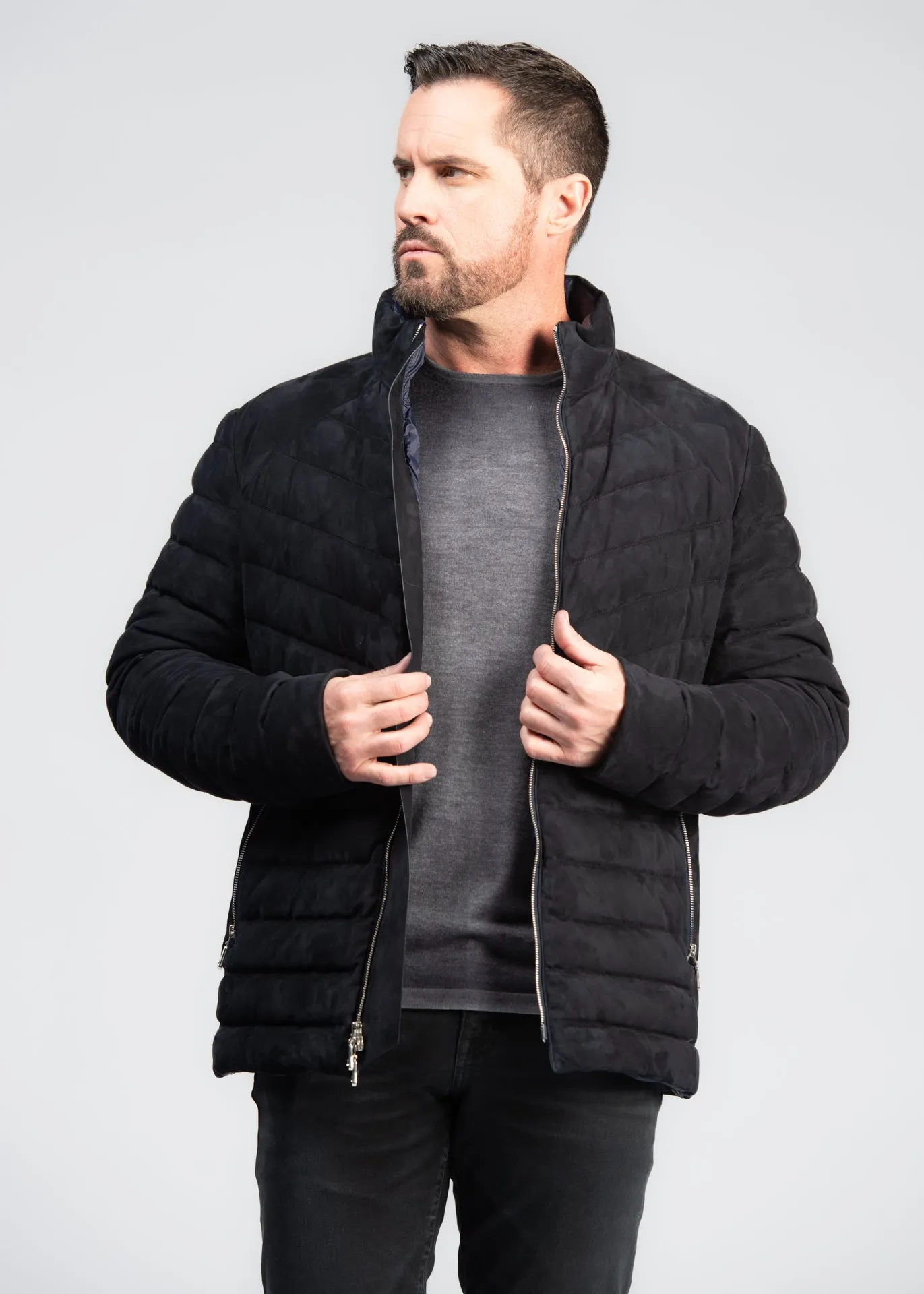 Matisse Suede Light Down-Filled Jacket