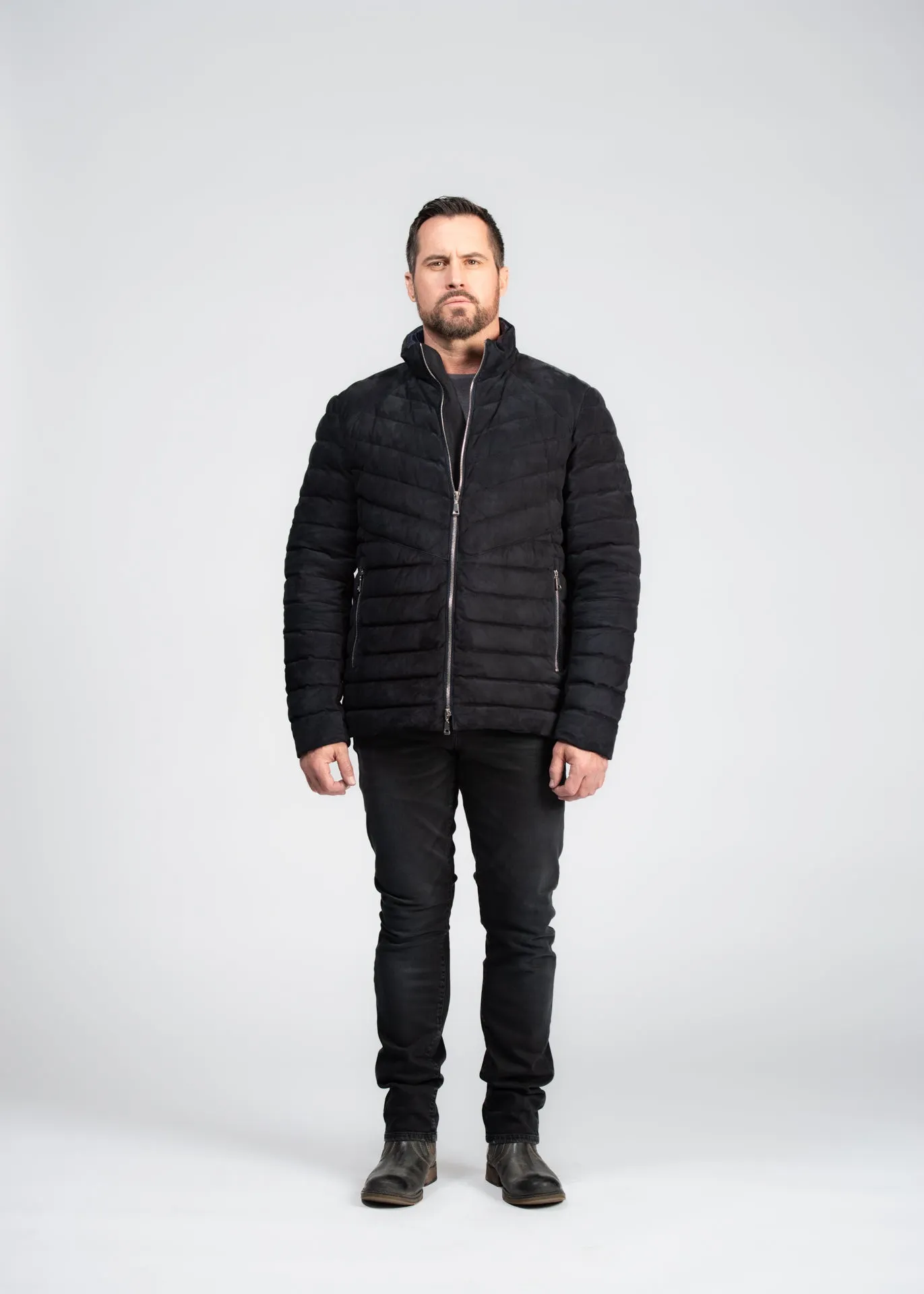 Matisse Suede Light Down-Filled Jacket