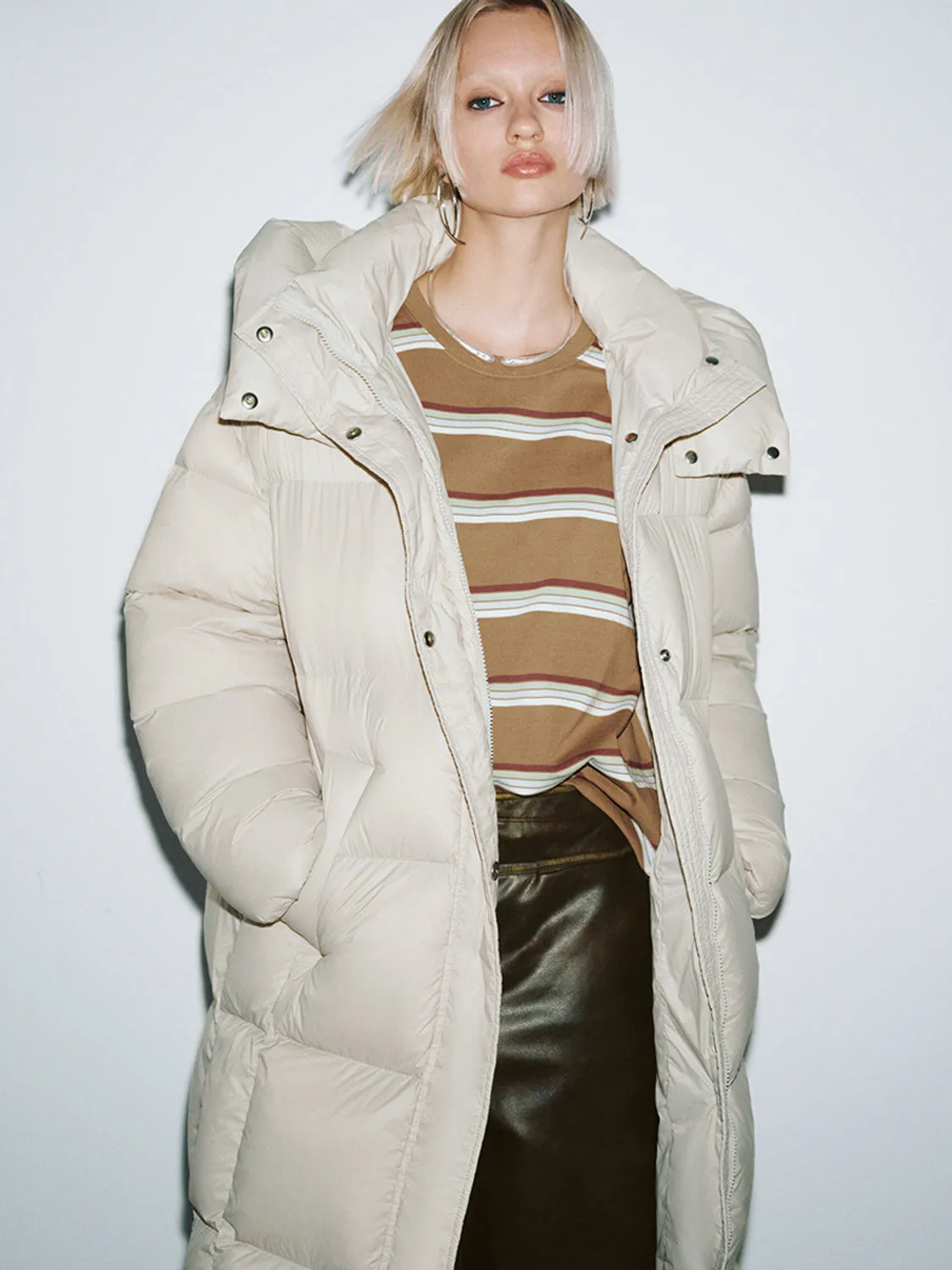 Maxi Padded Down Outerwear