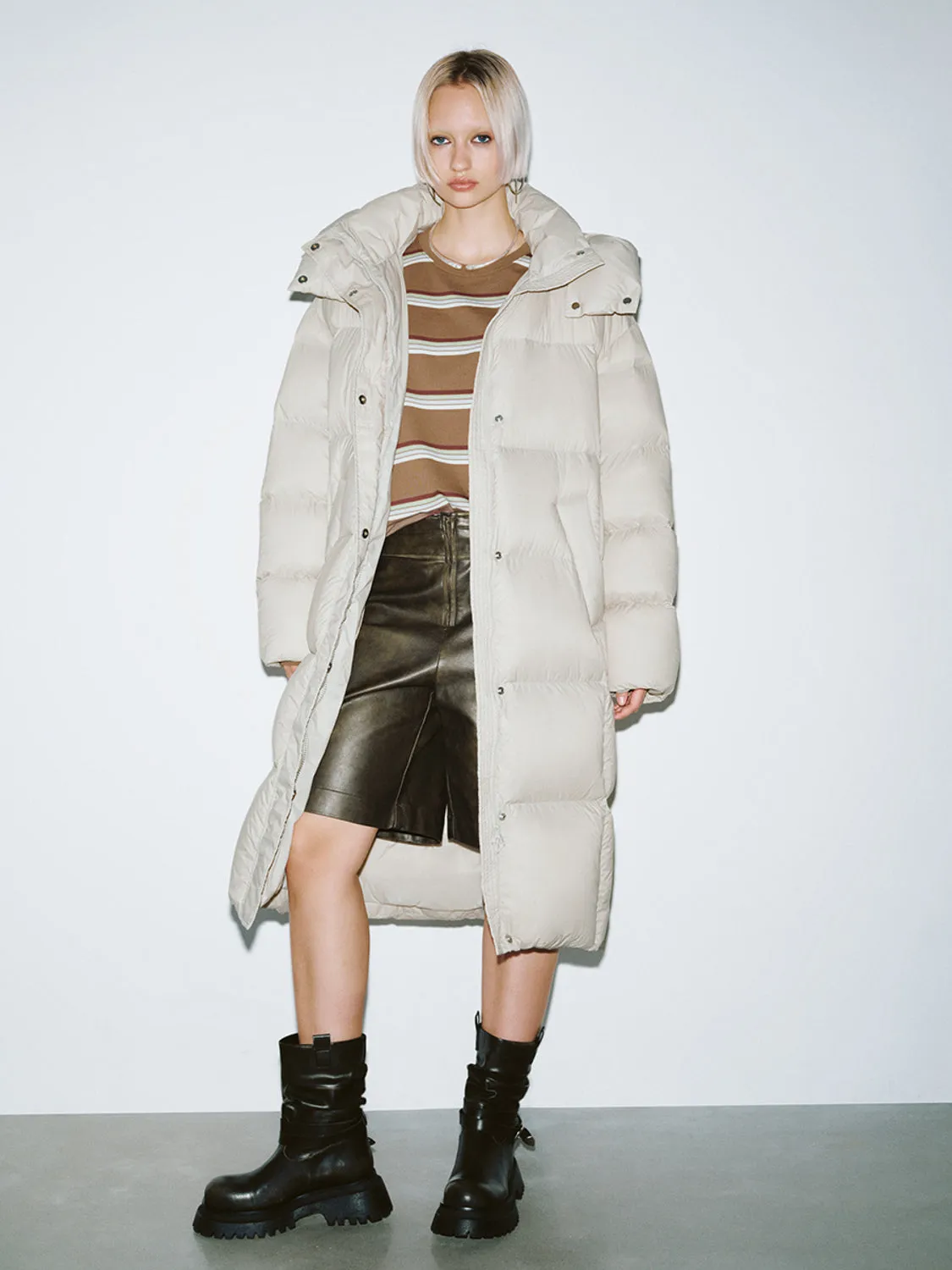 Maxi Padded Down Outerwear