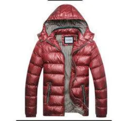 Men Fashion Casual Down Parka Hooded Man Coat Jacket Windproof High Plus Size MWM516