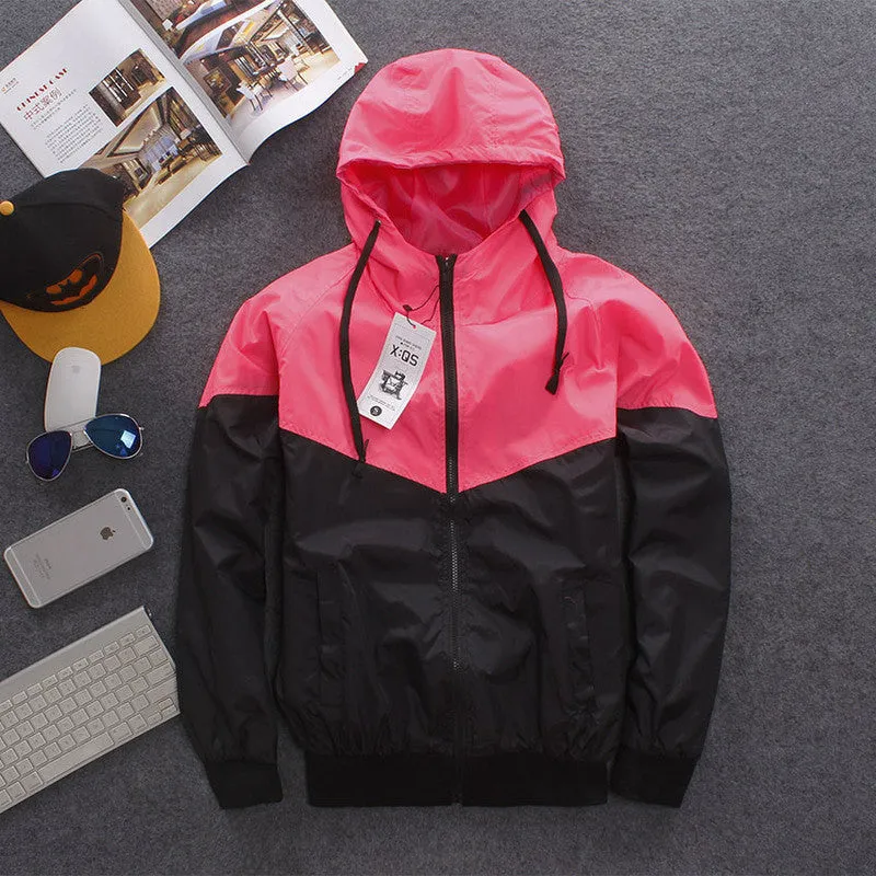 Men Jacket Autumn Patchwork Reflective 3m Jacket Hip Hop Waterproof Windbreaker Men Coat