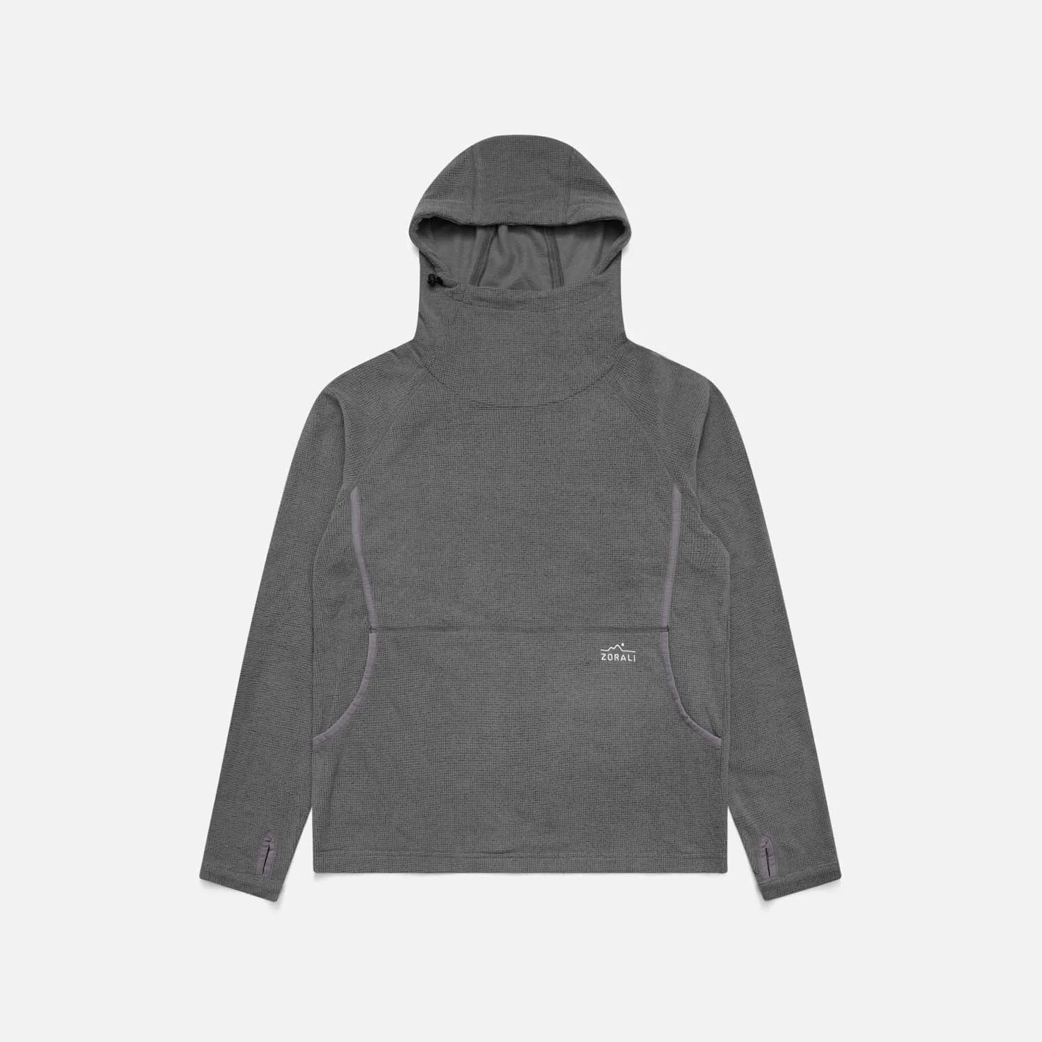Mens Air-Grid Fleece Grey Marle