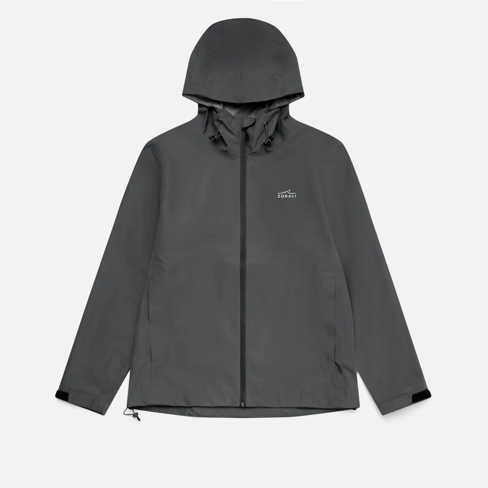 Mens Horizon 3L Rain Jacket Charcoal