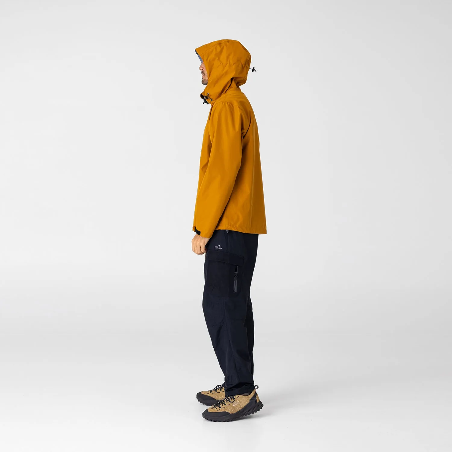 Mens Horizon 3L Rain Jacket Desert Sand