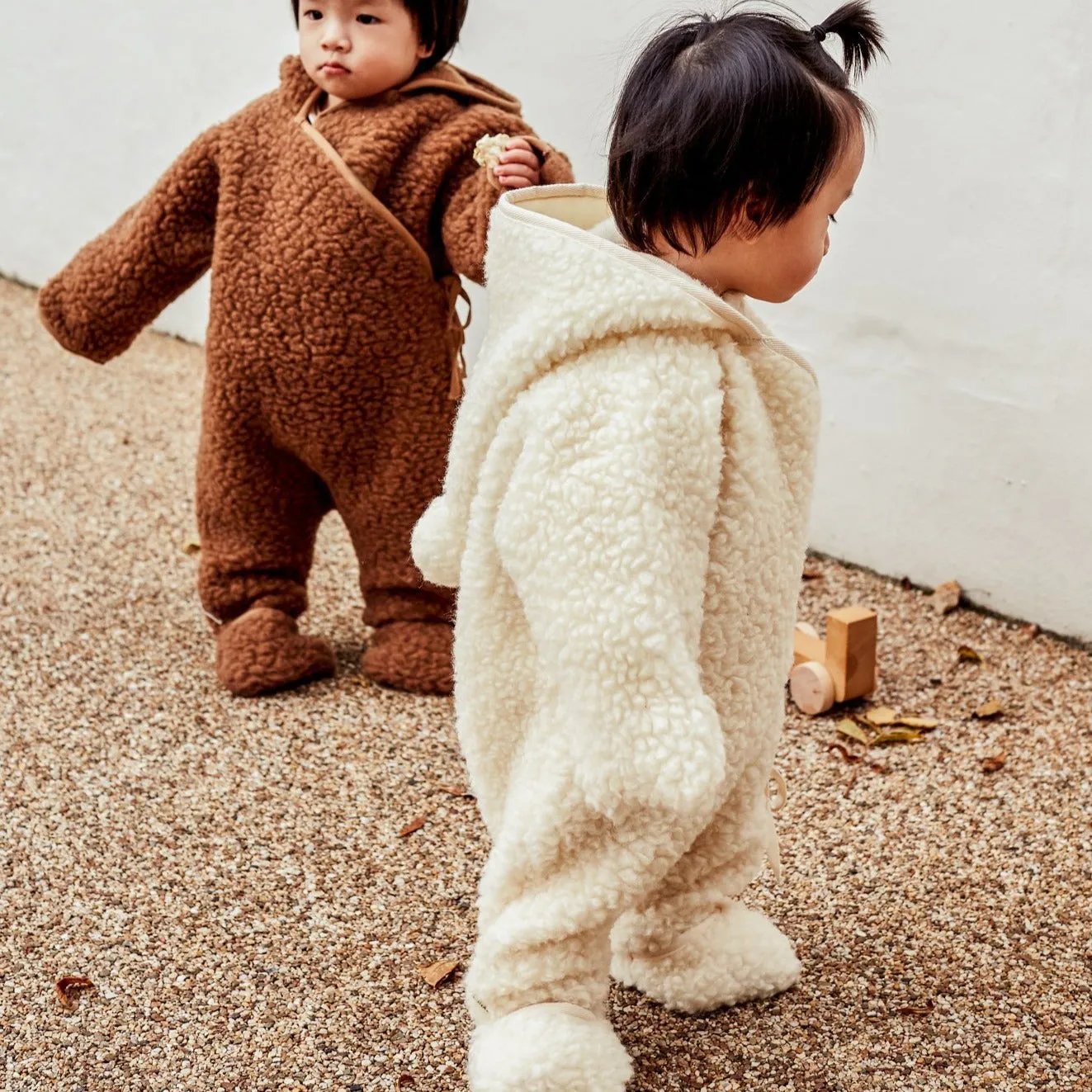 Merino Wool Snuggle Suit (Milk)