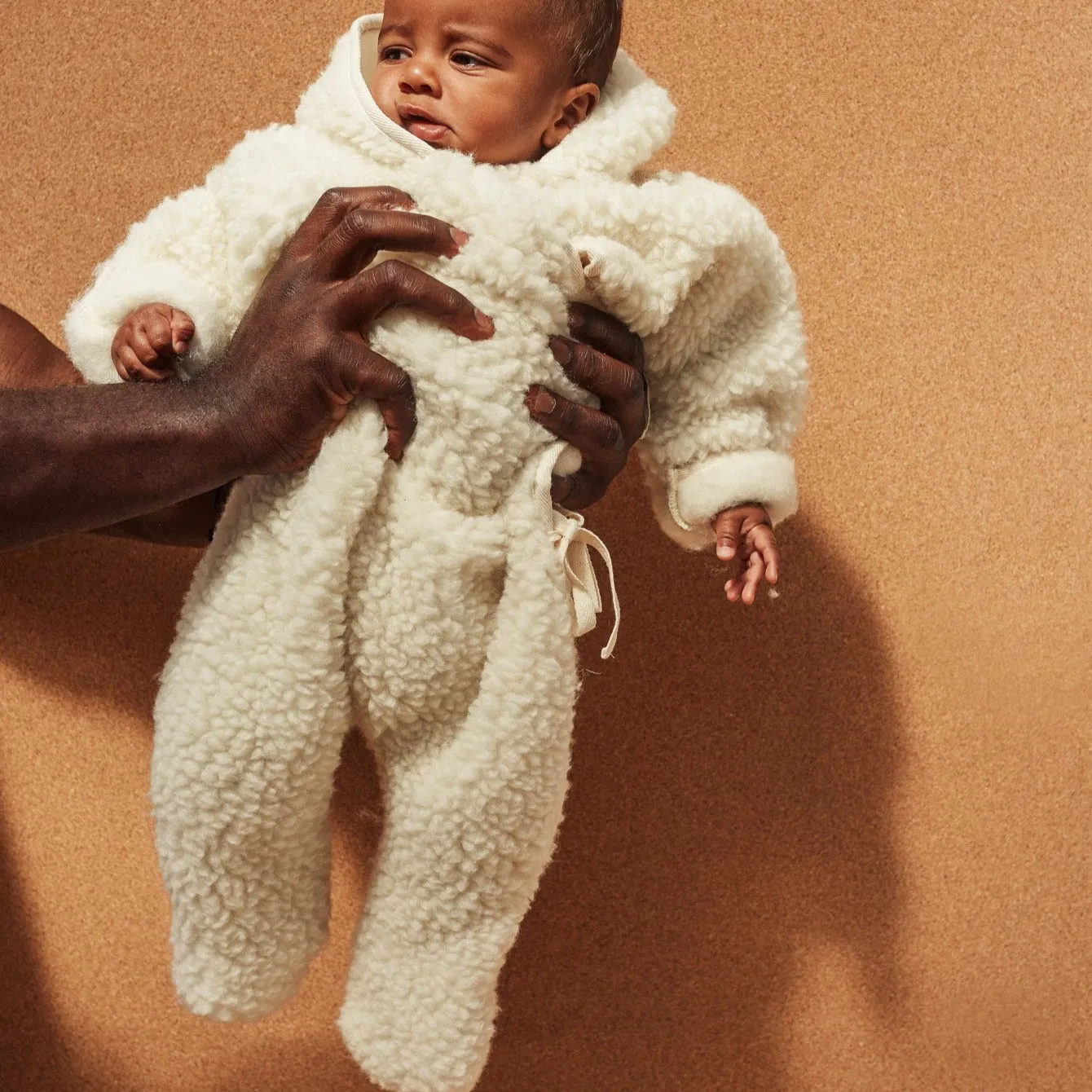 Merino Wool Snuggle Suit (Milk)