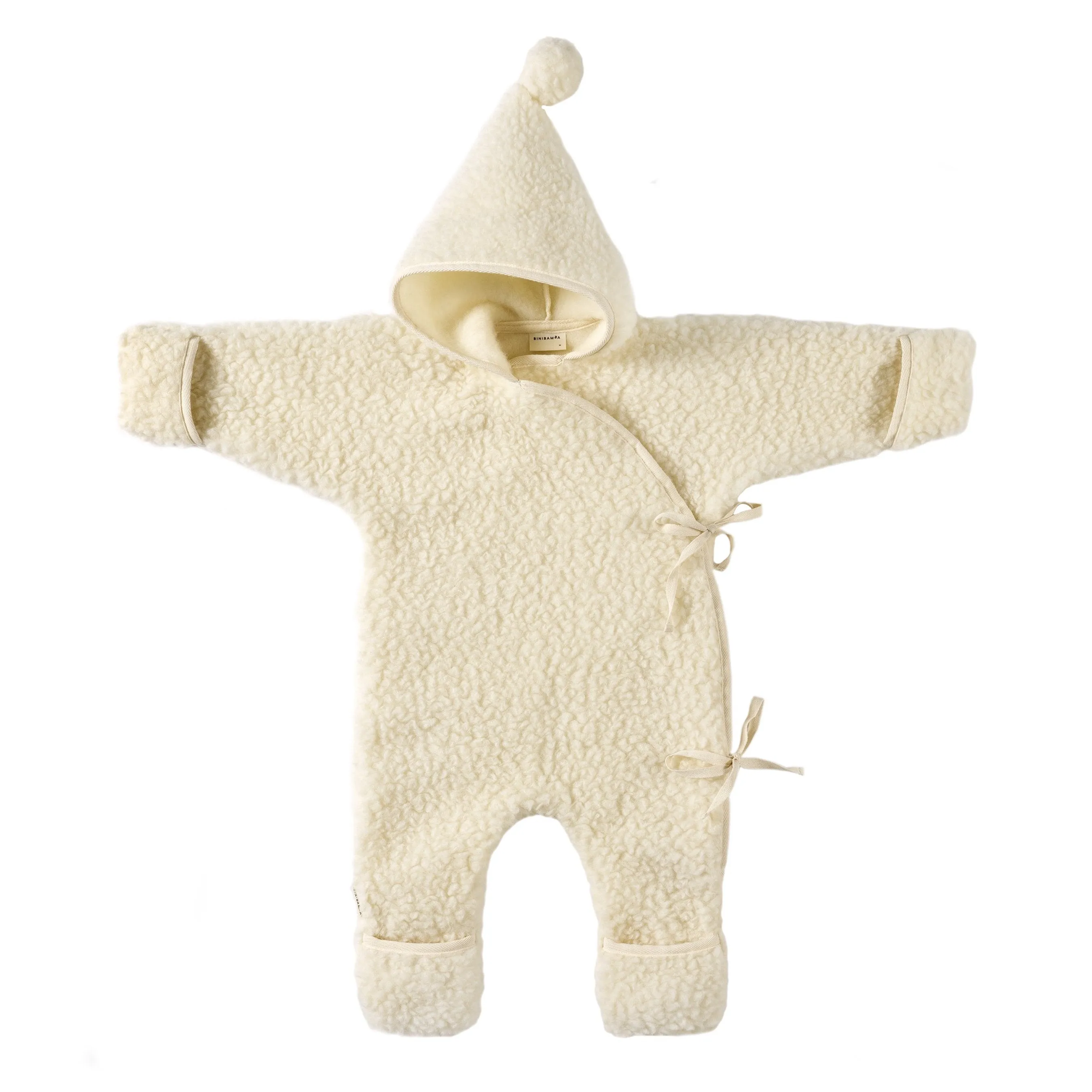 Merino Wool Snuggle Suit (Milk)