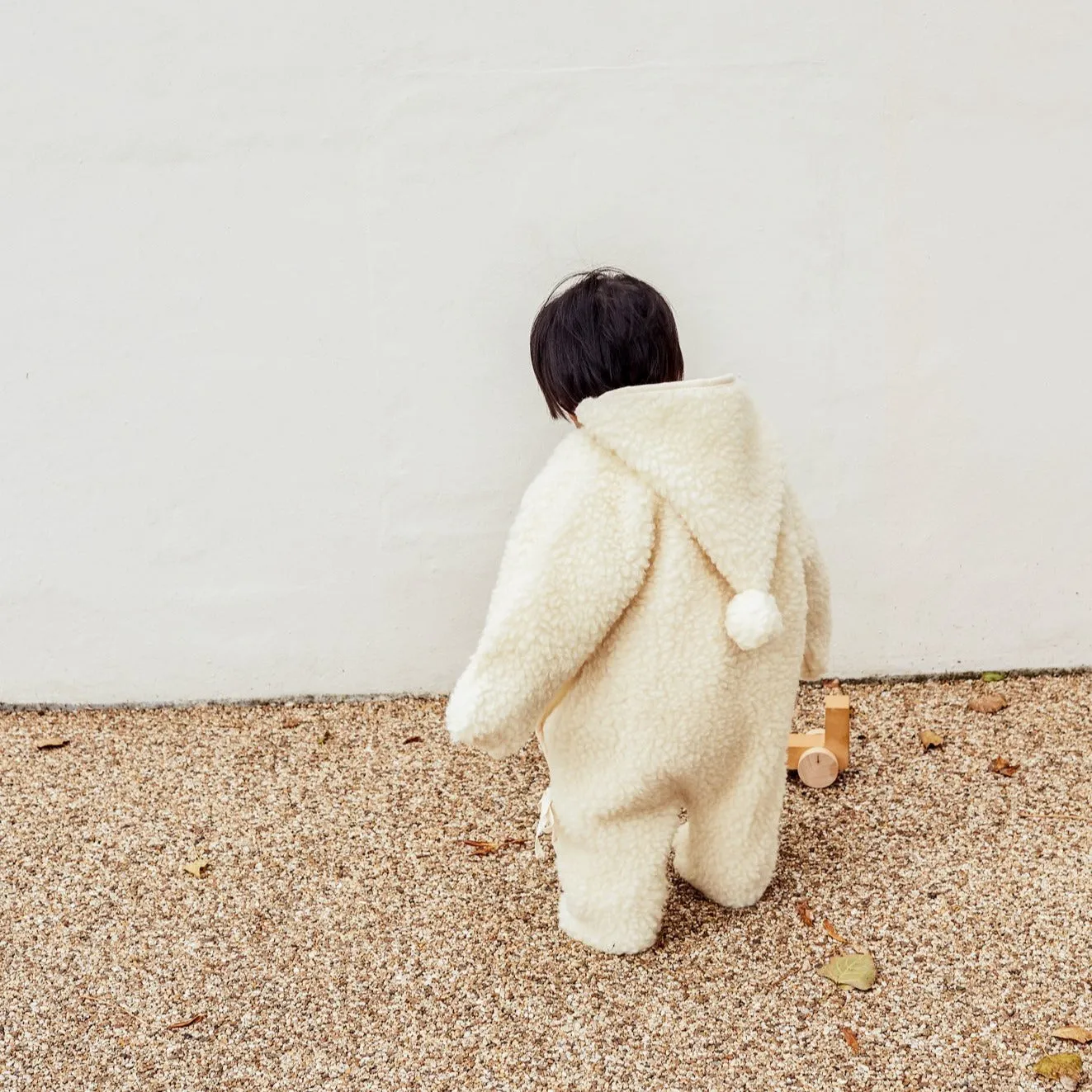 Merino Wool Snuggle Suit (Milk)