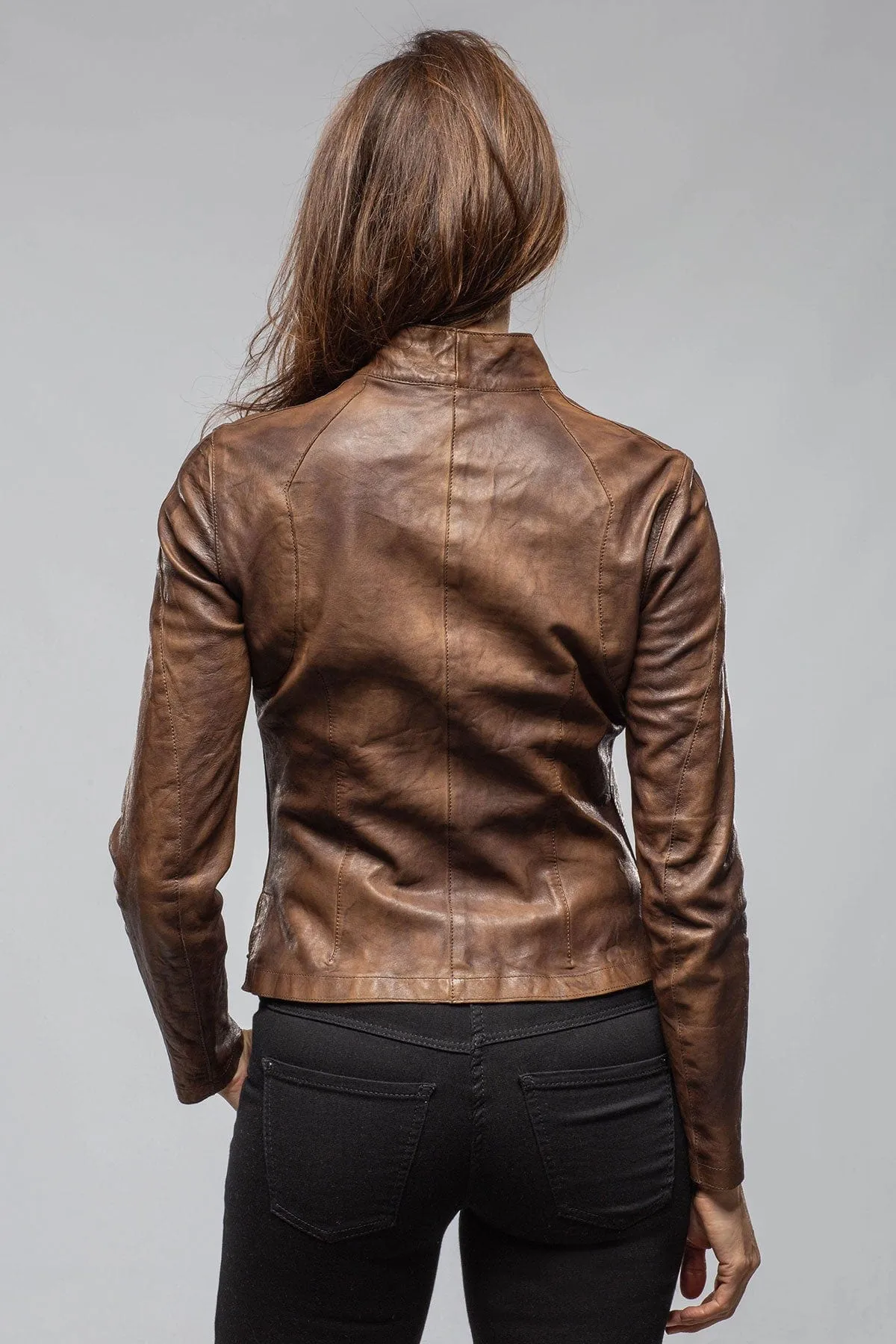 Mesquite Leather Moto In Brown
